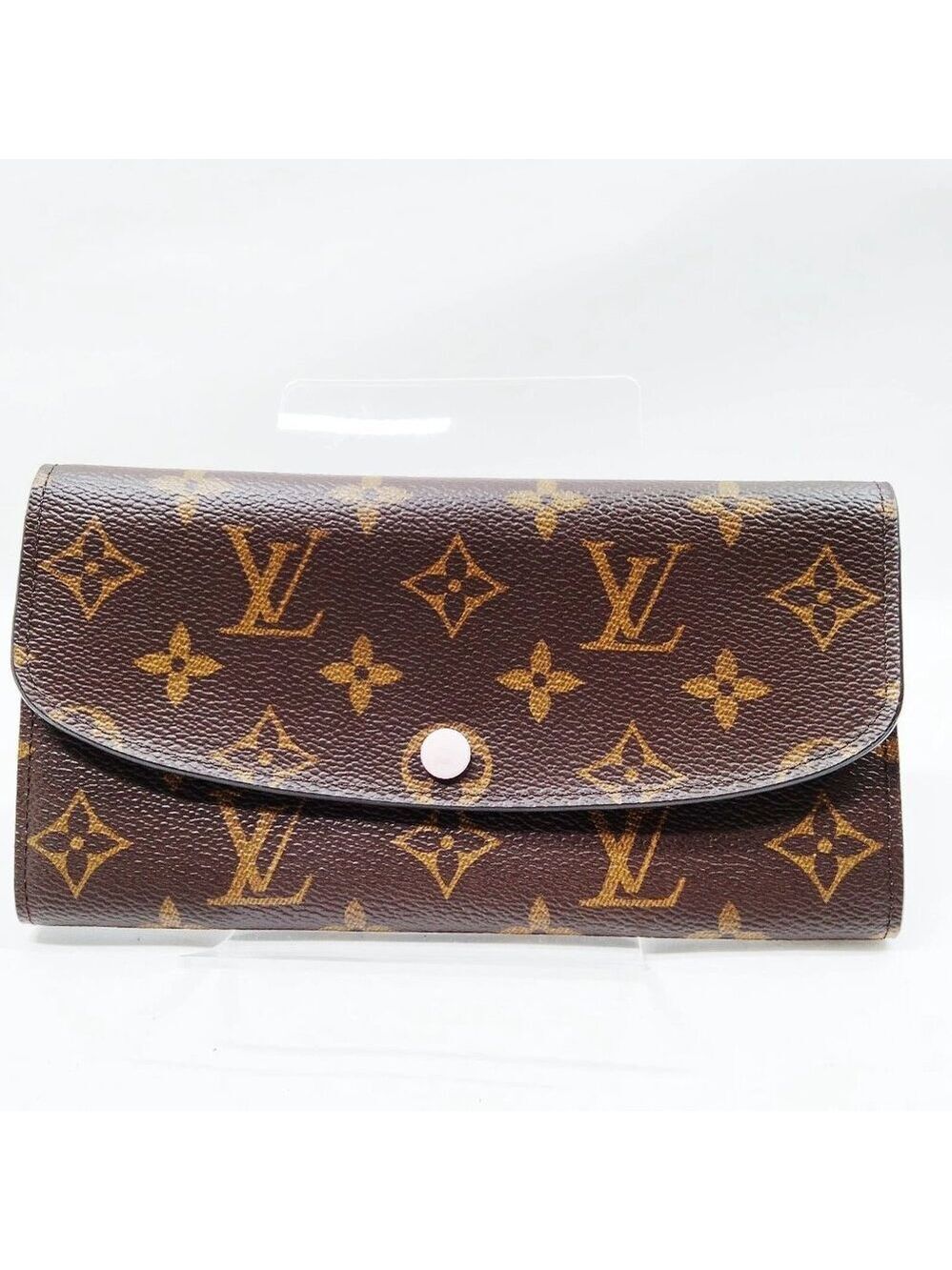 Louis Vuitton LV Long Wallet Brown Monogram 298-071025